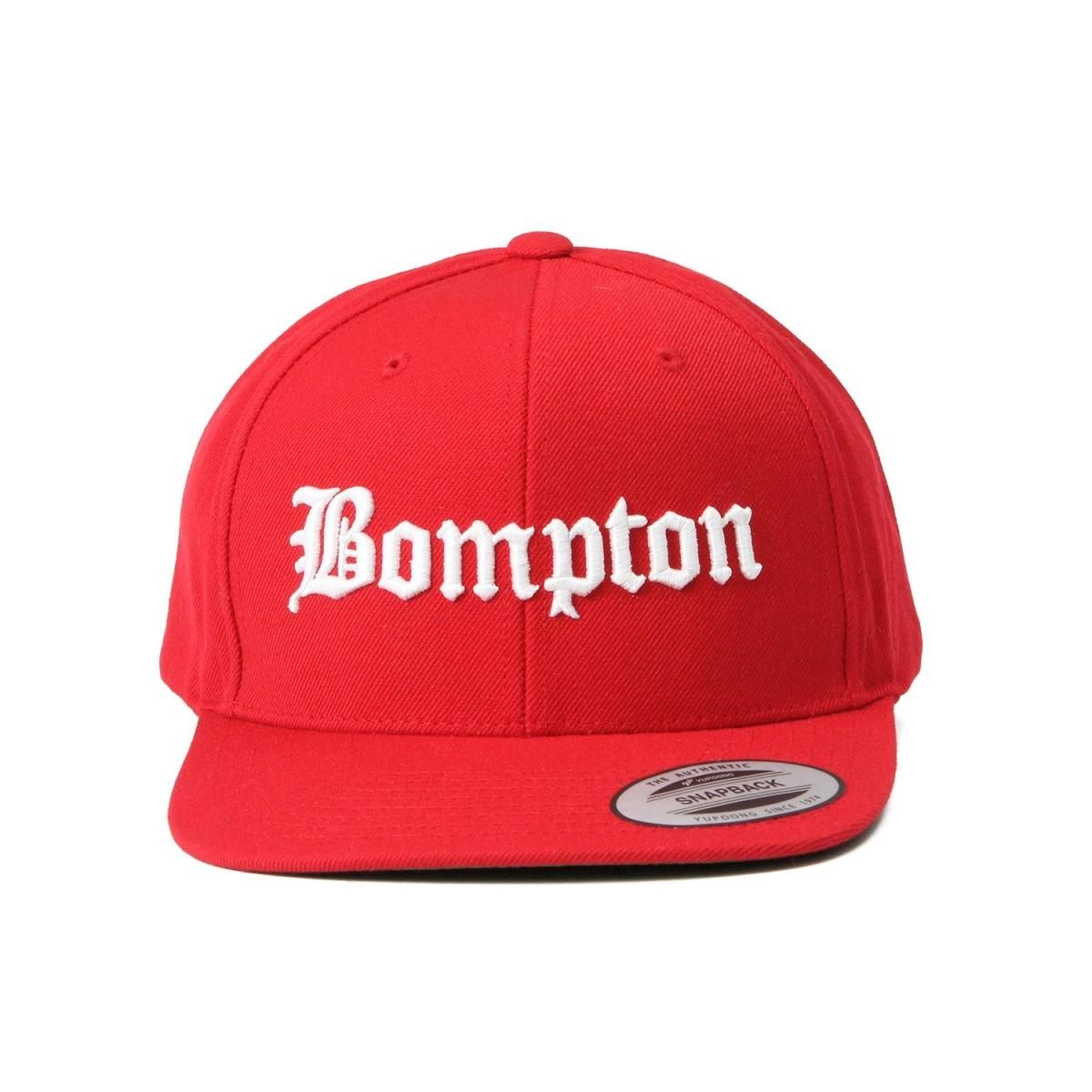 4HUNNID] 4Hunnid Bompton Snapback Red - DOPE TOKYO ドープトーキョー