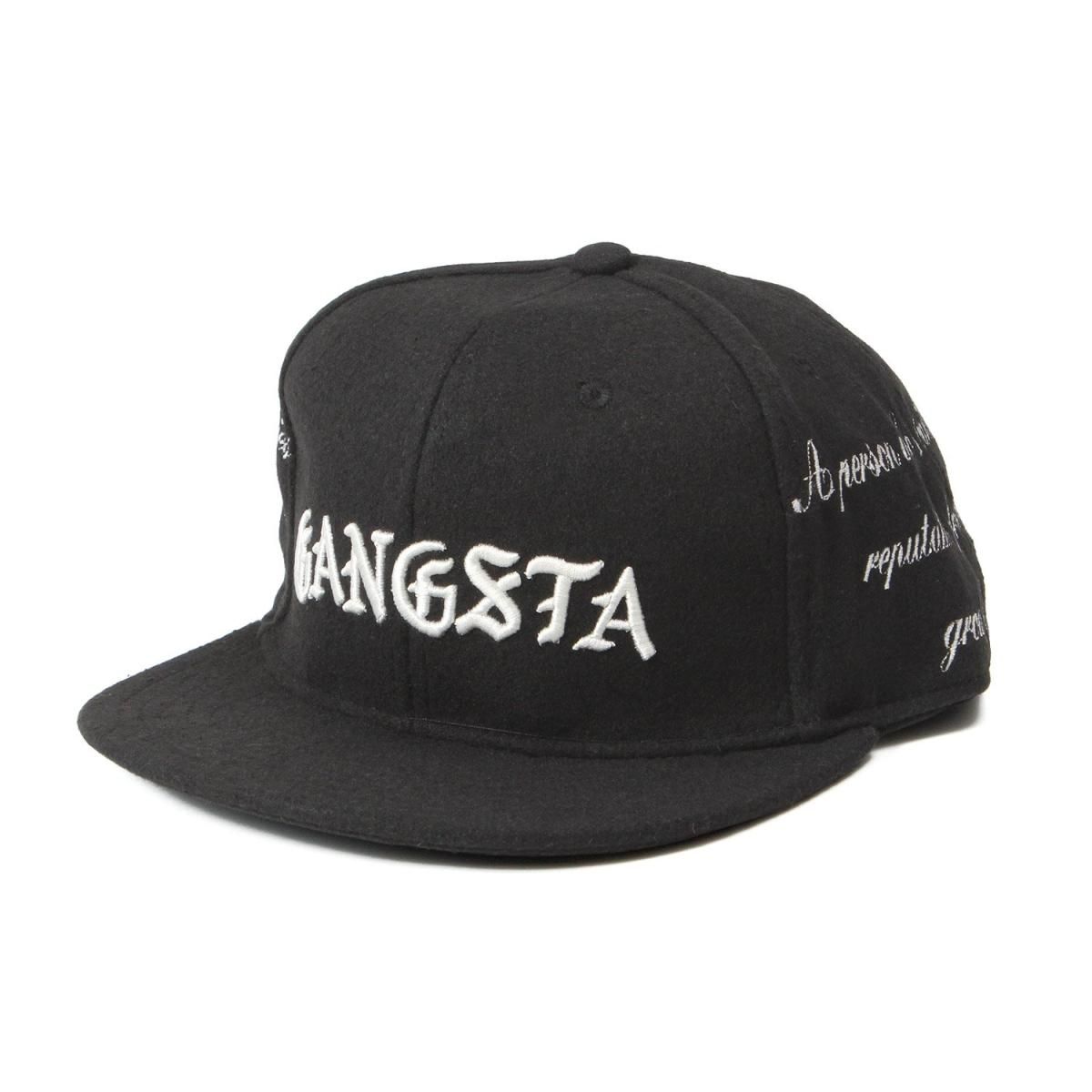 4HUNNID] 4Hunnid Gangsta Definition Snapback Black - DOPE