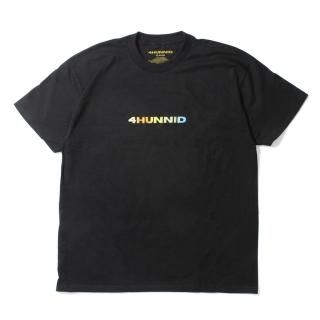 [4HUNNID] 4Hunnid Colors Logo Tee Black