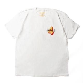 [4HUNNID] 4Hunnid Brick Taggin Tee White