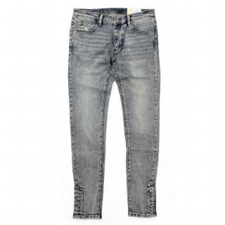 [mnml] M588 Snap Slim Denim Vintage Blue (28～38インチ)