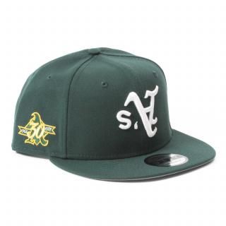 [NEWERA] 9FIFTY Oakland Athletics Upside Down Green
