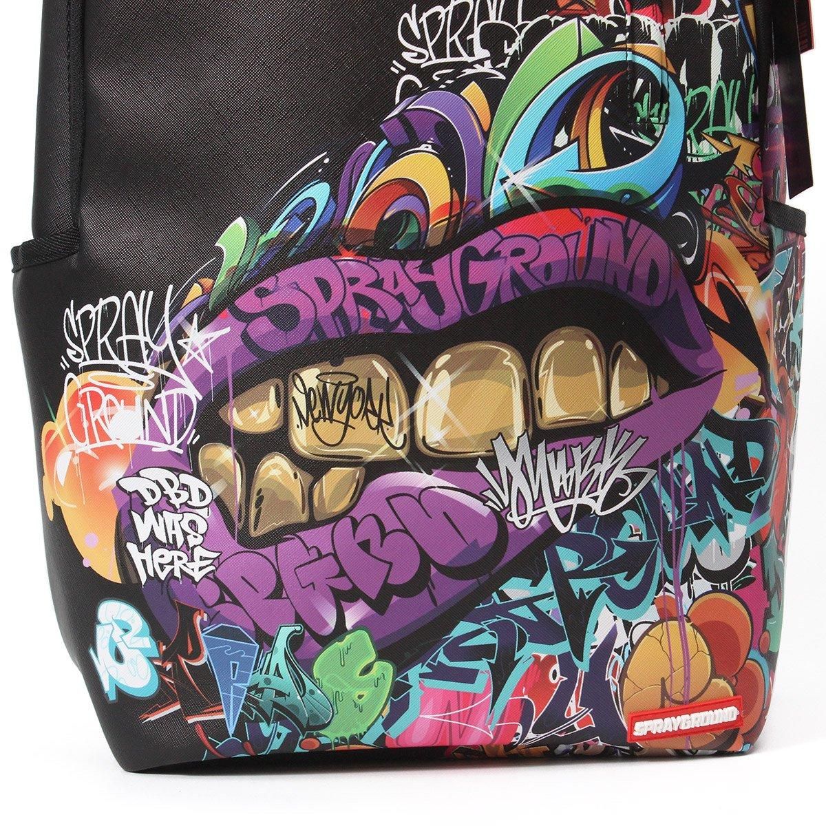 SPRAYGROUND] Half Graff Lipstick Backpack - DOPE TOKYO