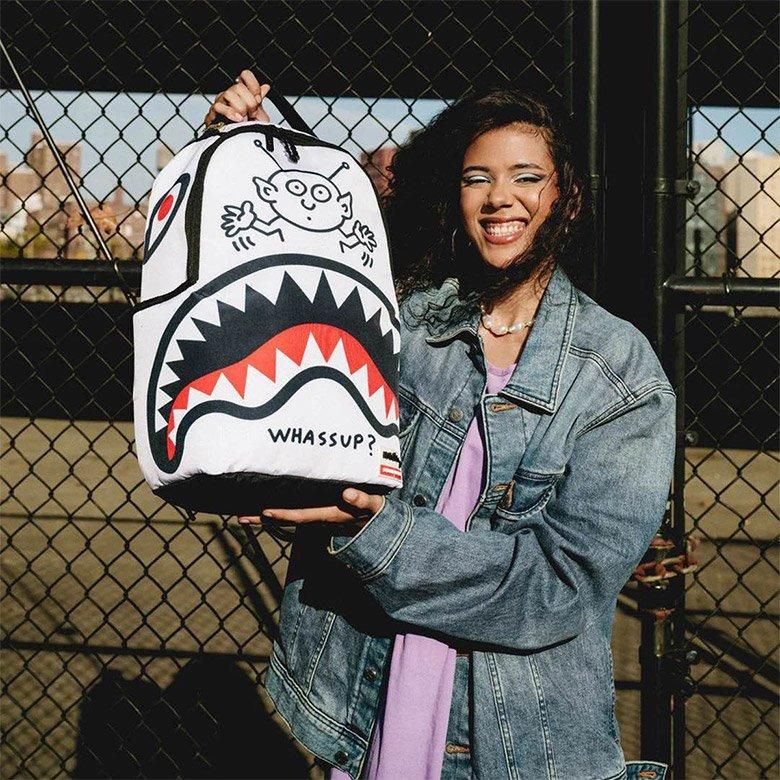 SPRAYGROUND] Keith Harring Wassup Alien Backpack - DOPE