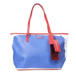 [SPRAYGROUND] Keith Harring Blue Handbag Tote