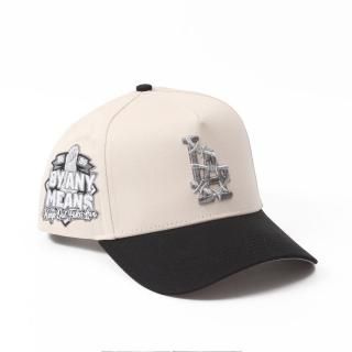[KEEP OUT FAKE LOVE] World Famous LA Snapback Cream / Onyx