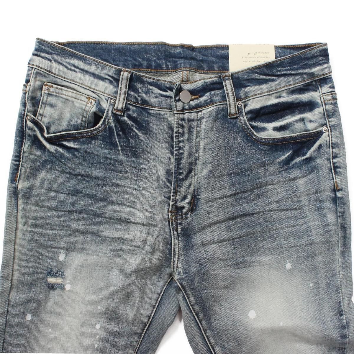 mnml デニム セール】【mnml】X598 SKINNY STACKED DENIM [I]（デニムパンツ