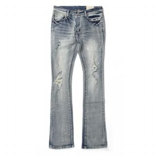 [mnml] X598 Skinny Stacked Denim Blue (28～38インチ)