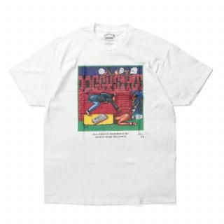 [DEATH ROW RECORDS] Doggystyle Album Tee White