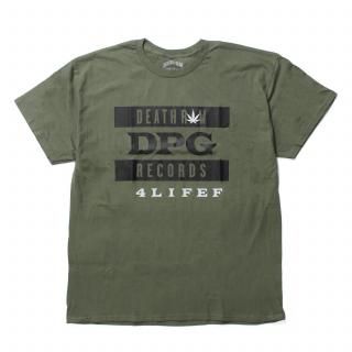 [DEATH ROW RECORDS] Dpg 4 Life Tee Army Green