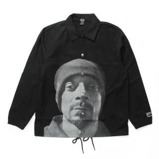 [DEATH ROW RECORDS] Snoop Oversize Coaches Jacket Black