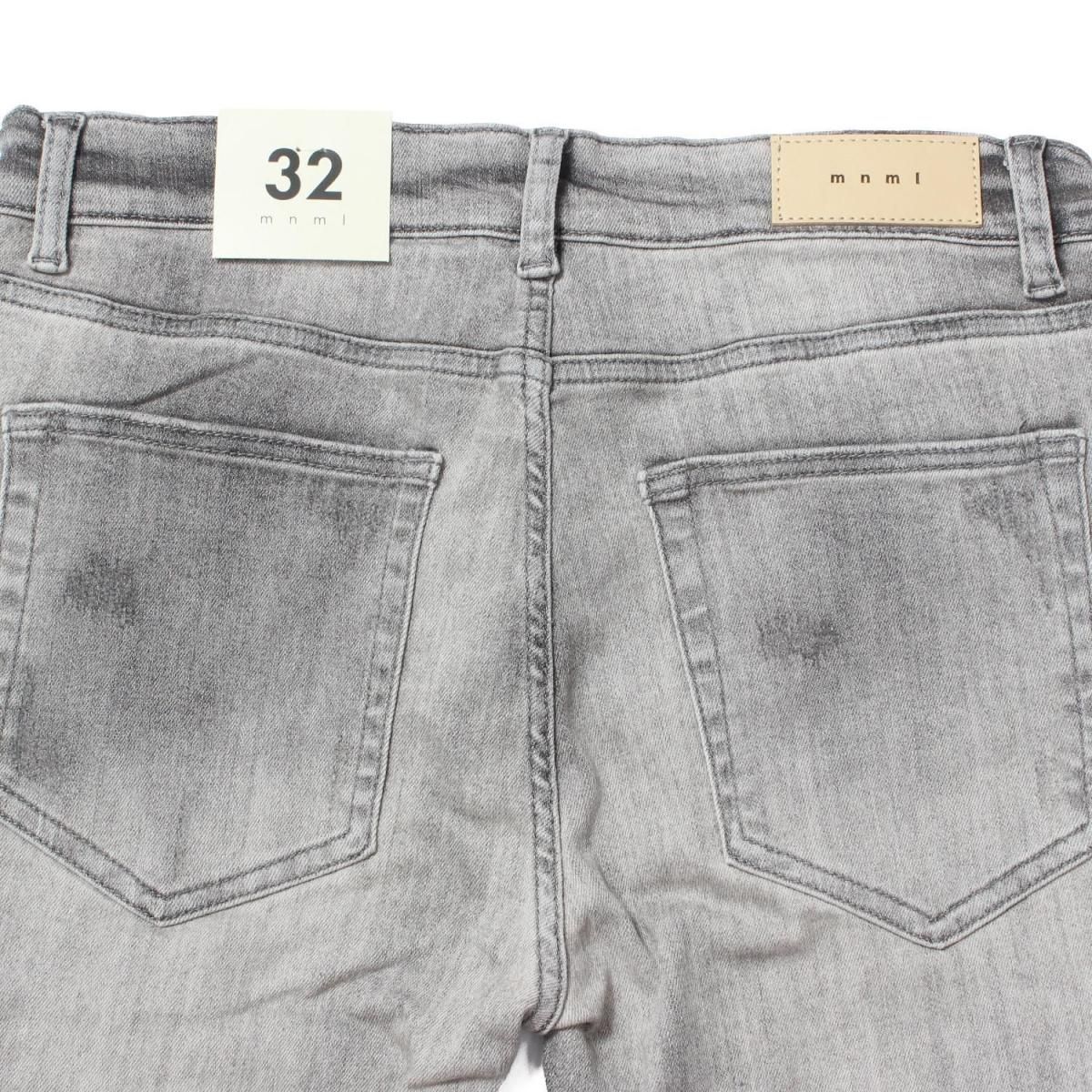 mnml デニム 28 mnml] M14 Stretch Denim Blue (28～38インチ) - DOPE TOKYO