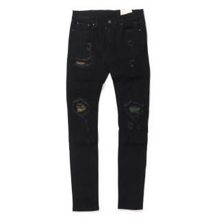 パンツ mnml X162 STRETCH DENIM BLACK デニム スキニーパンツ|mnml