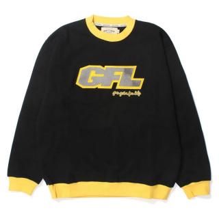 [WEST WEAR] GFL Patch Logo Crewneck Black (L2XL)