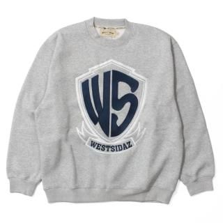 WS Embroidery Logo Crewneck Gray (L2XL)