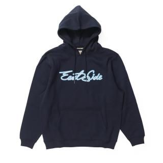 [WEST WEAR] ES Embroidery Logo Hoodie Navy (L2XL)
