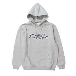 [WEST WEAR] ES Embroidery Logo Hoodie Gray (L2XL)