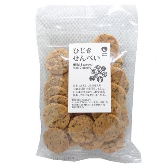 玄米ひじきせんべい 80g ナチュラルハウスオンラインショップ 玄米ひじきせんべい 80g ナチュラルハウスオンラインショップ