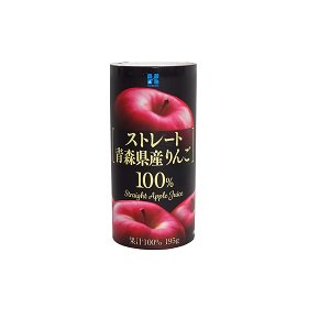 ストレート青森県産リンゴ100%
