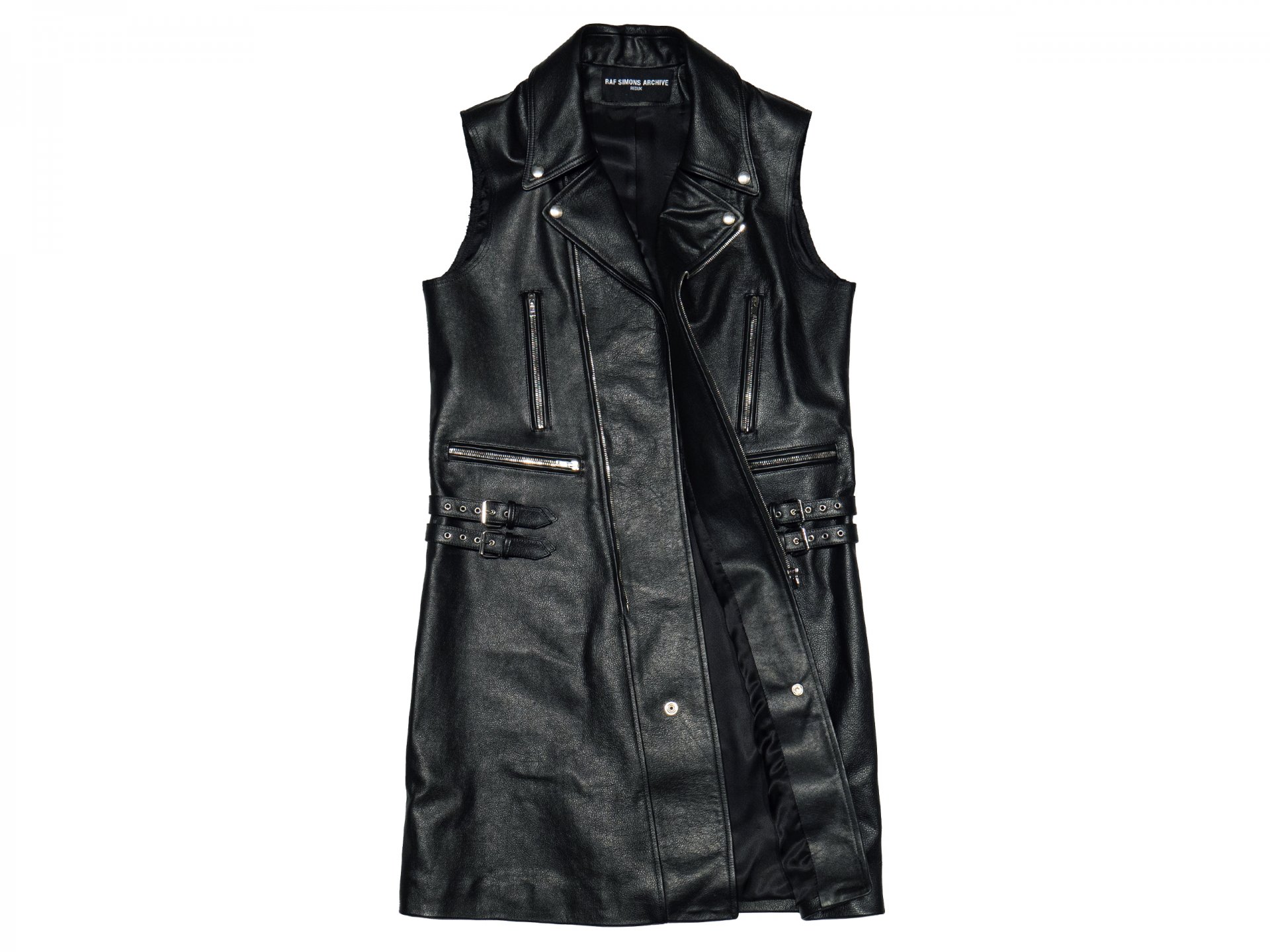 Sleeveless leather perfecto - Revolution Web Store