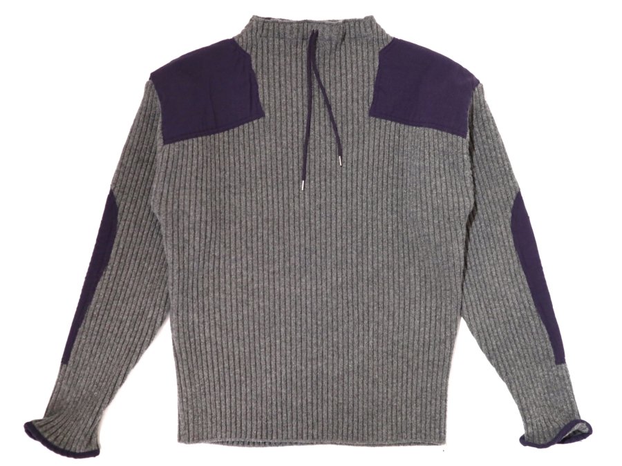 RIB KNIT PATCHED SWEATER - Revolution Web Store