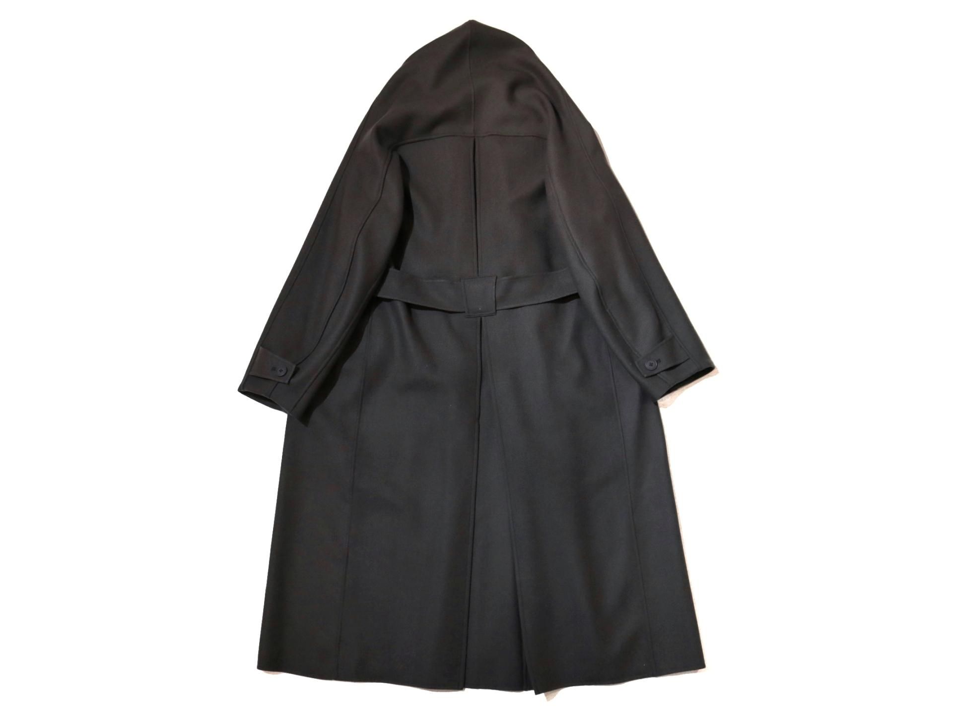 STRETCH W-FACE DOUBLE BREASTED LONG COAT - Revolution Web Store STRETCH W-FACE DOUBLE BREASTED LONG COAT - Revolution Web Store