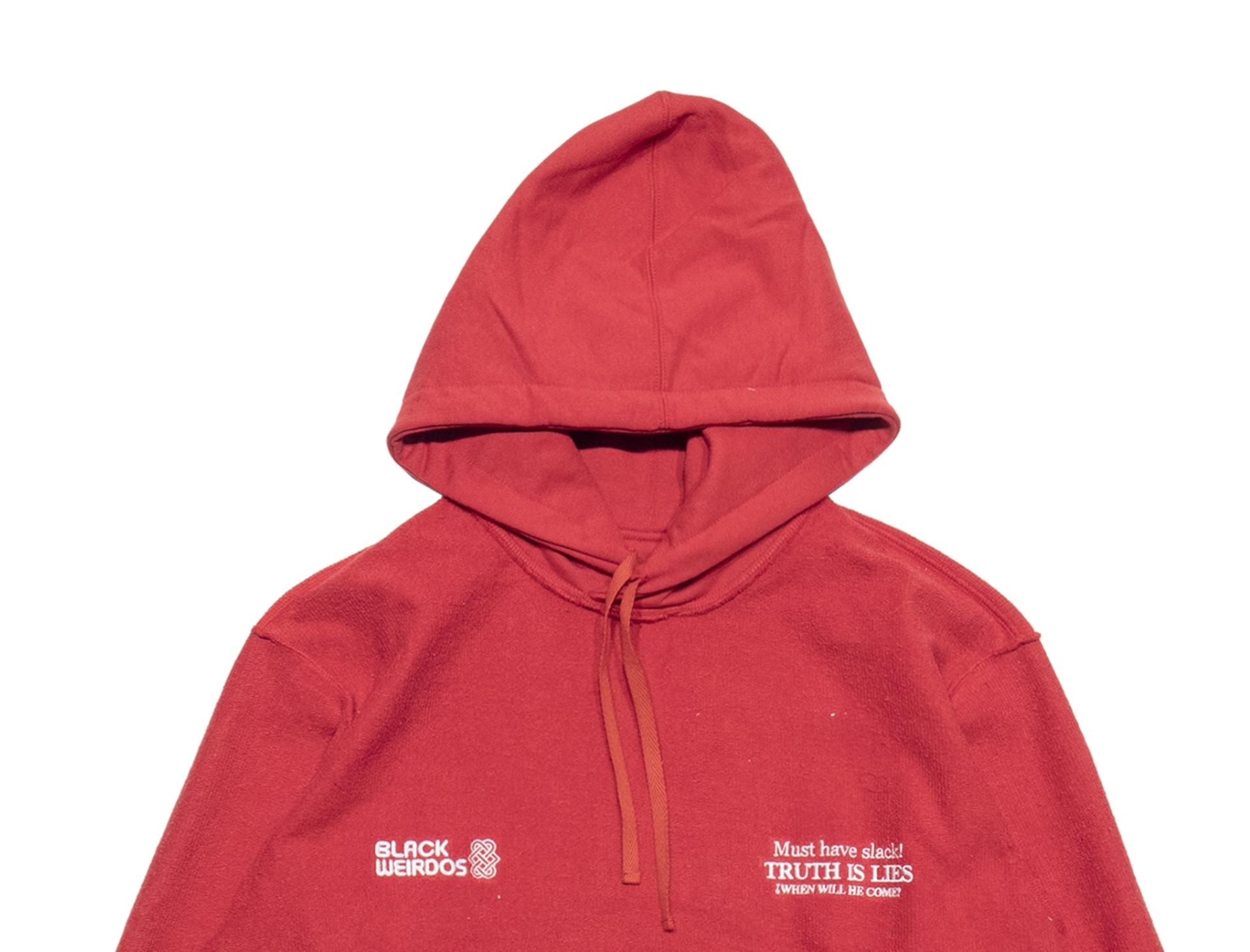black weirdos Reversible Sweat Hoodie camping.com