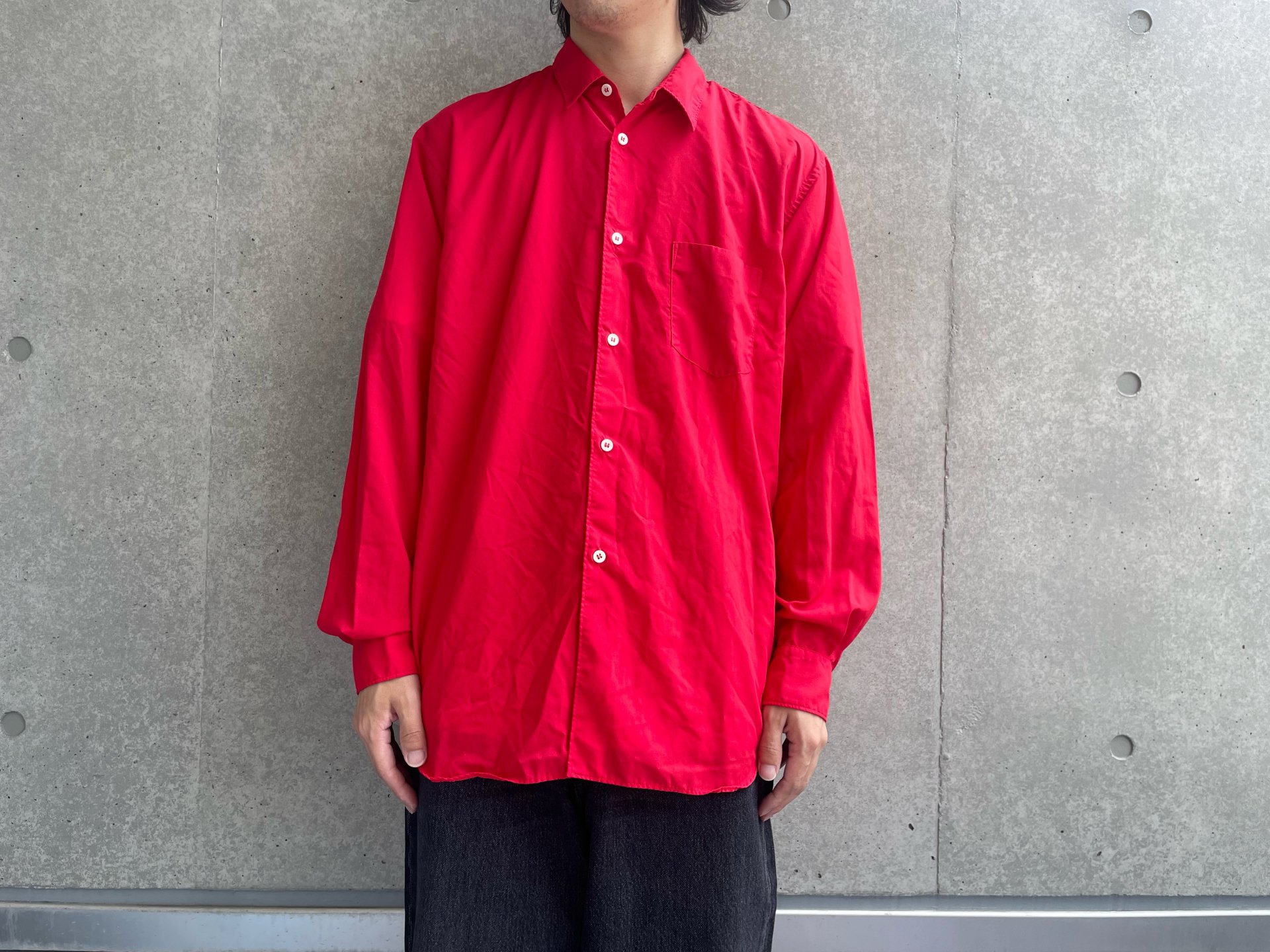 POLYESTER POPLIN OVERDYED L/S SHIRT - Revolution Web Store