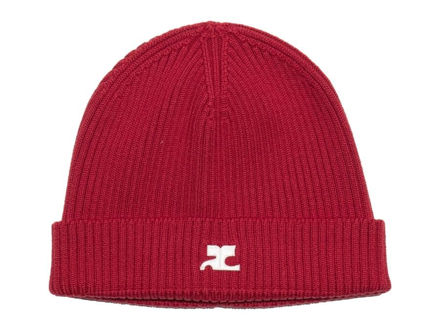 新品【Courreges】 ニット帽 Courreges｜BEANIES (324MCP012FI0062 9999) (Courreges/ニット