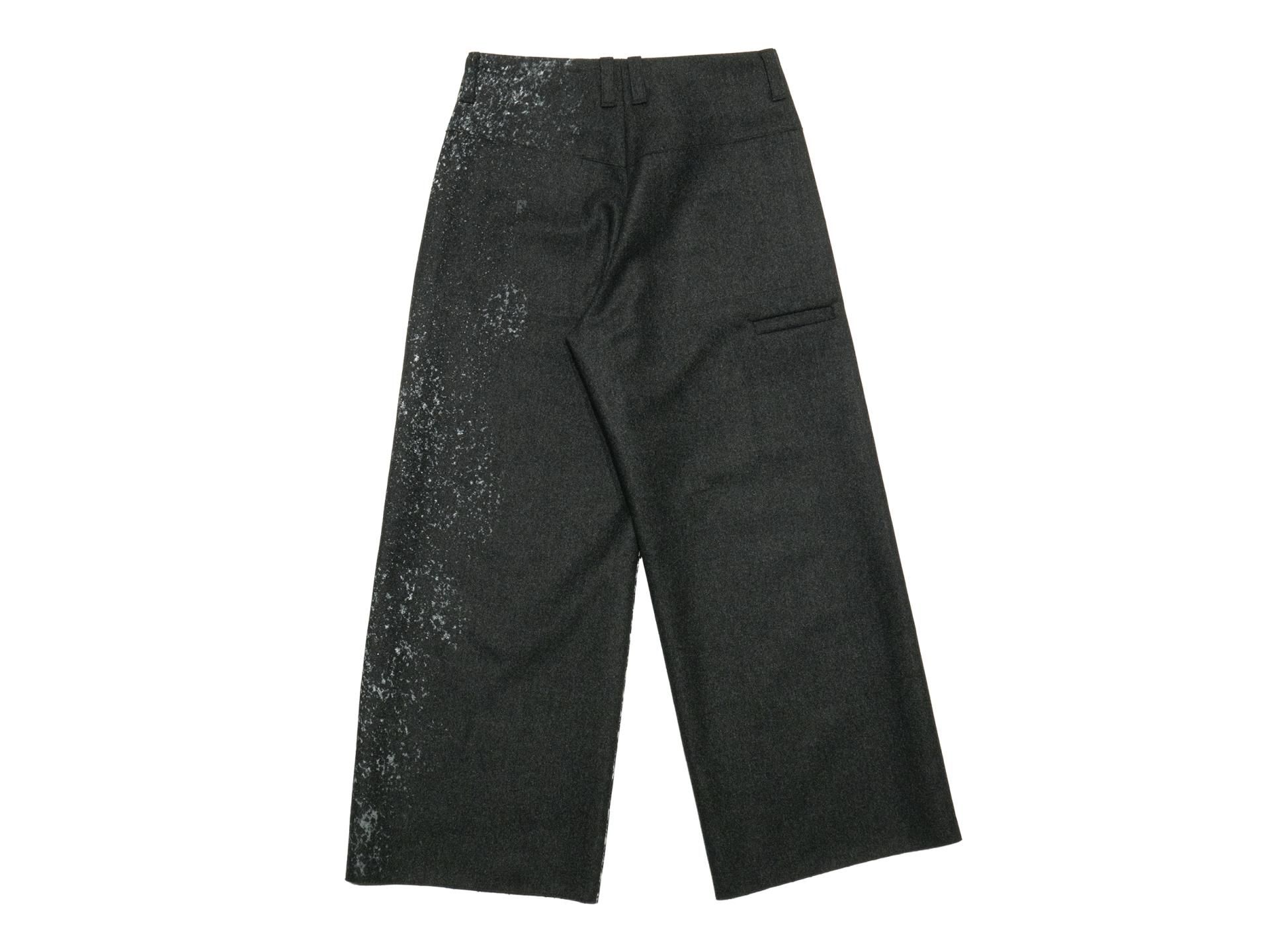 パンツ amachi. Front Darts Baggy amachi. Coverd Baggy Mix gray - Mens | rroomm onlinestore（ルーム