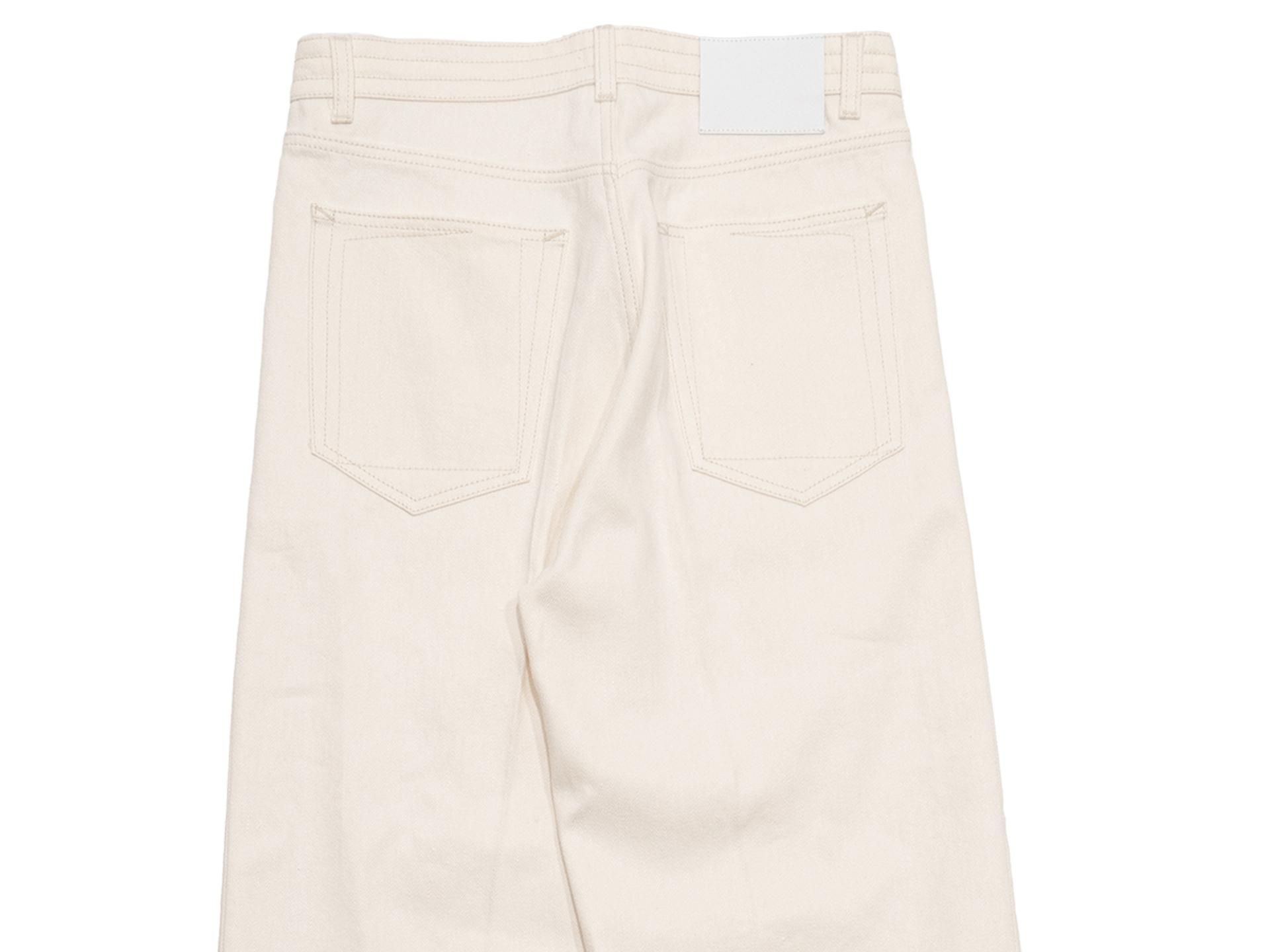 SETCHU DENIM WHITE | ワイドデニムパンツ - Revolution Web Store