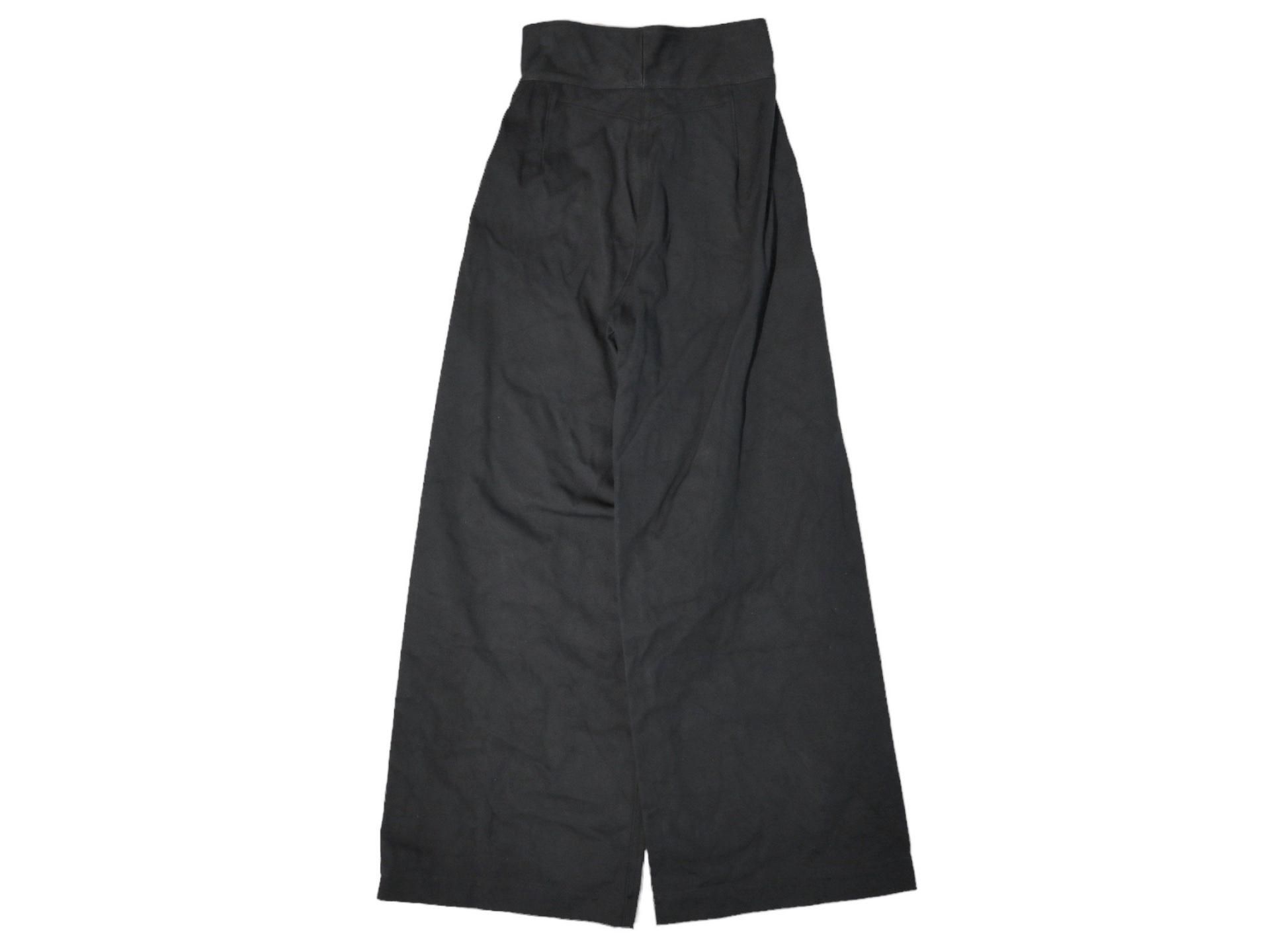 CANVAS HIGH-WAIST SAILOR PANTS - ReVoLuTioN