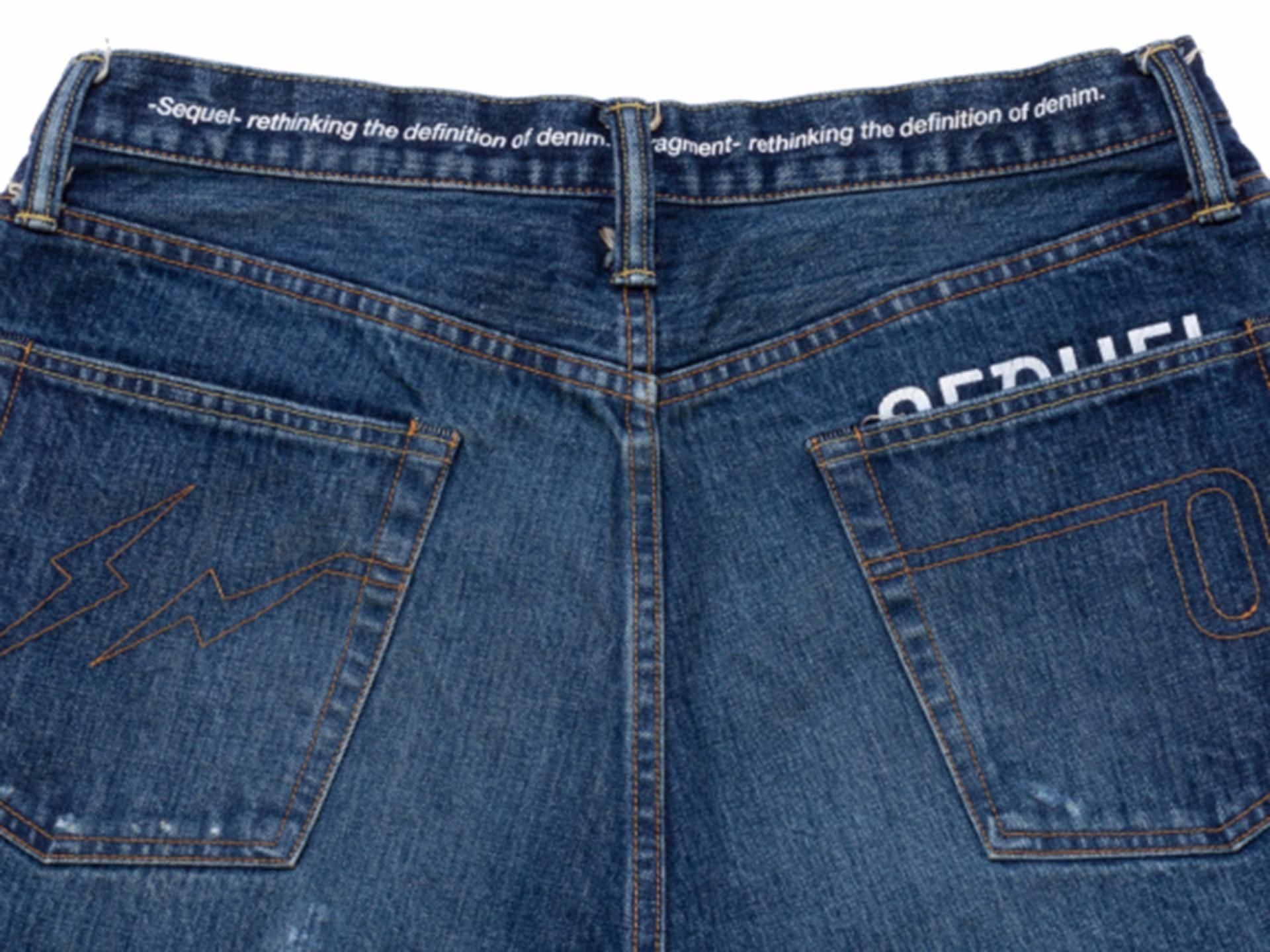 KOLOR(カラー) 24SSSTUDS DAMAGE DENIM PANTS 24SBM-P05134