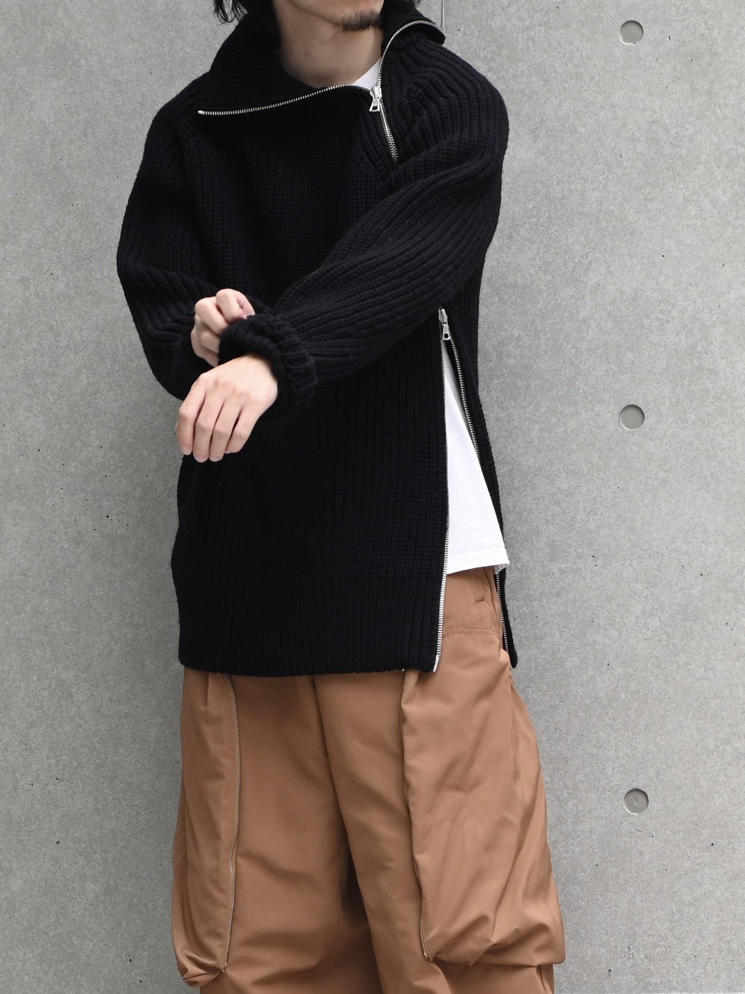 初期DRIES VAN NOTEN 1998 黒タートル カシュクール