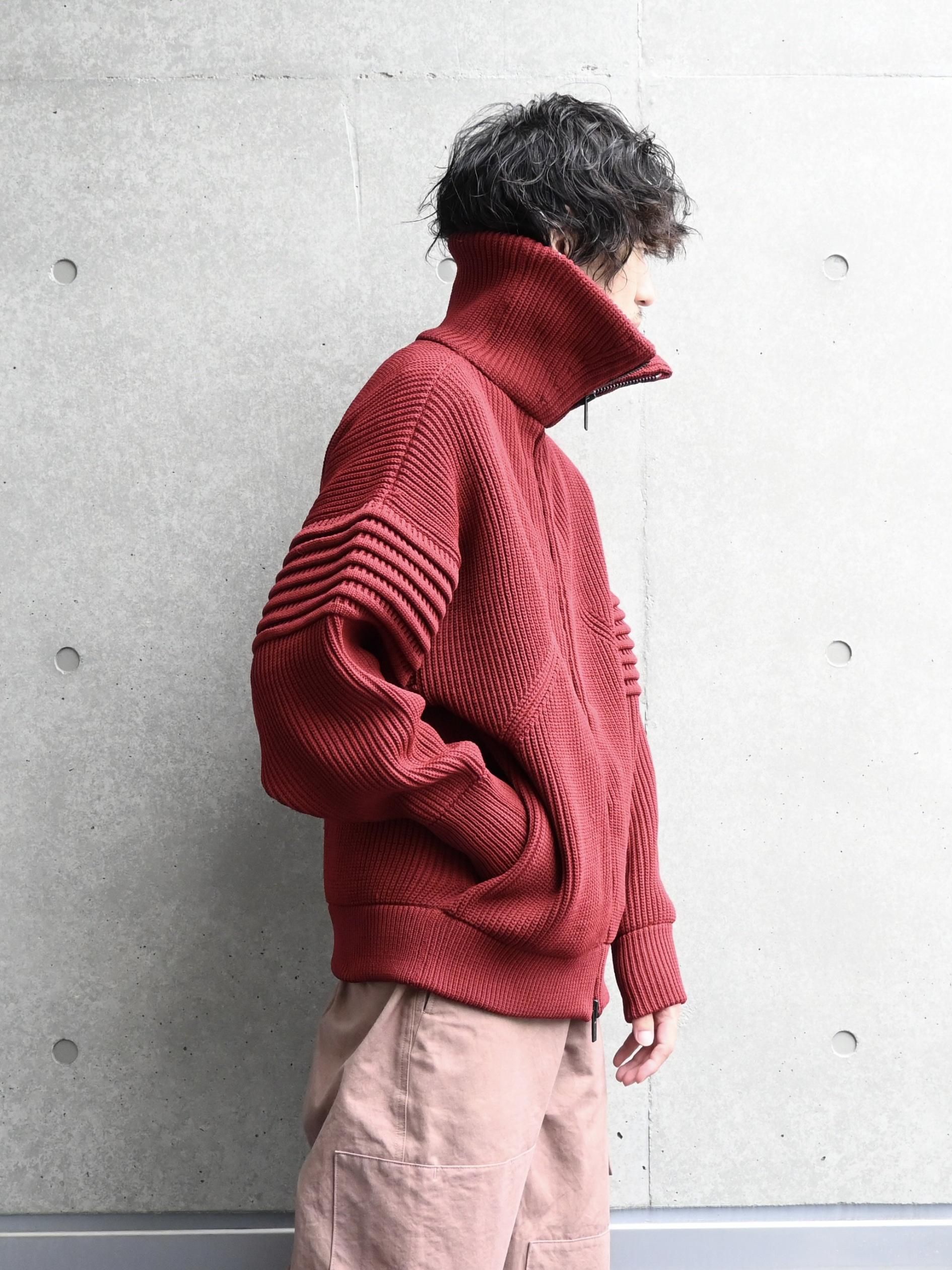 CFCL | LOW GAUGE HIGHNECK ZIP BLOUSON - Revolution Web Store