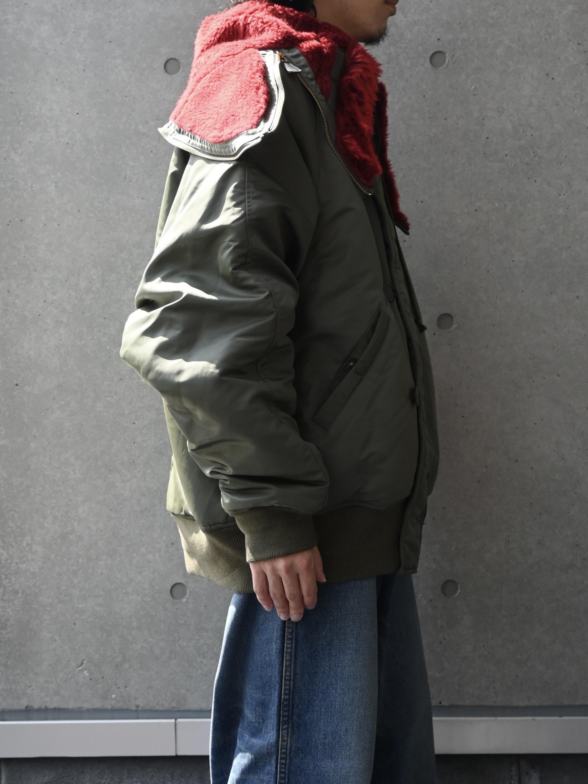 doublet PETAL MOUTH HOOD | BOMBER JACKET - Revolution Web Store