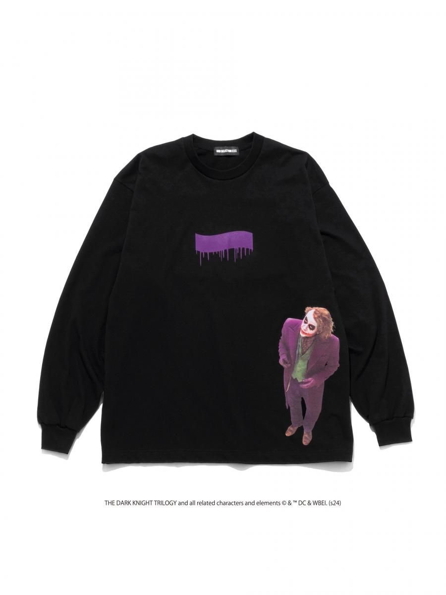 The Dark Night × GOD SELECTION XXX LONG SLEEVE T-SHIRT The Dark Night × GOD SELECTION XXX LONG SLEEVE T-SHIRT
