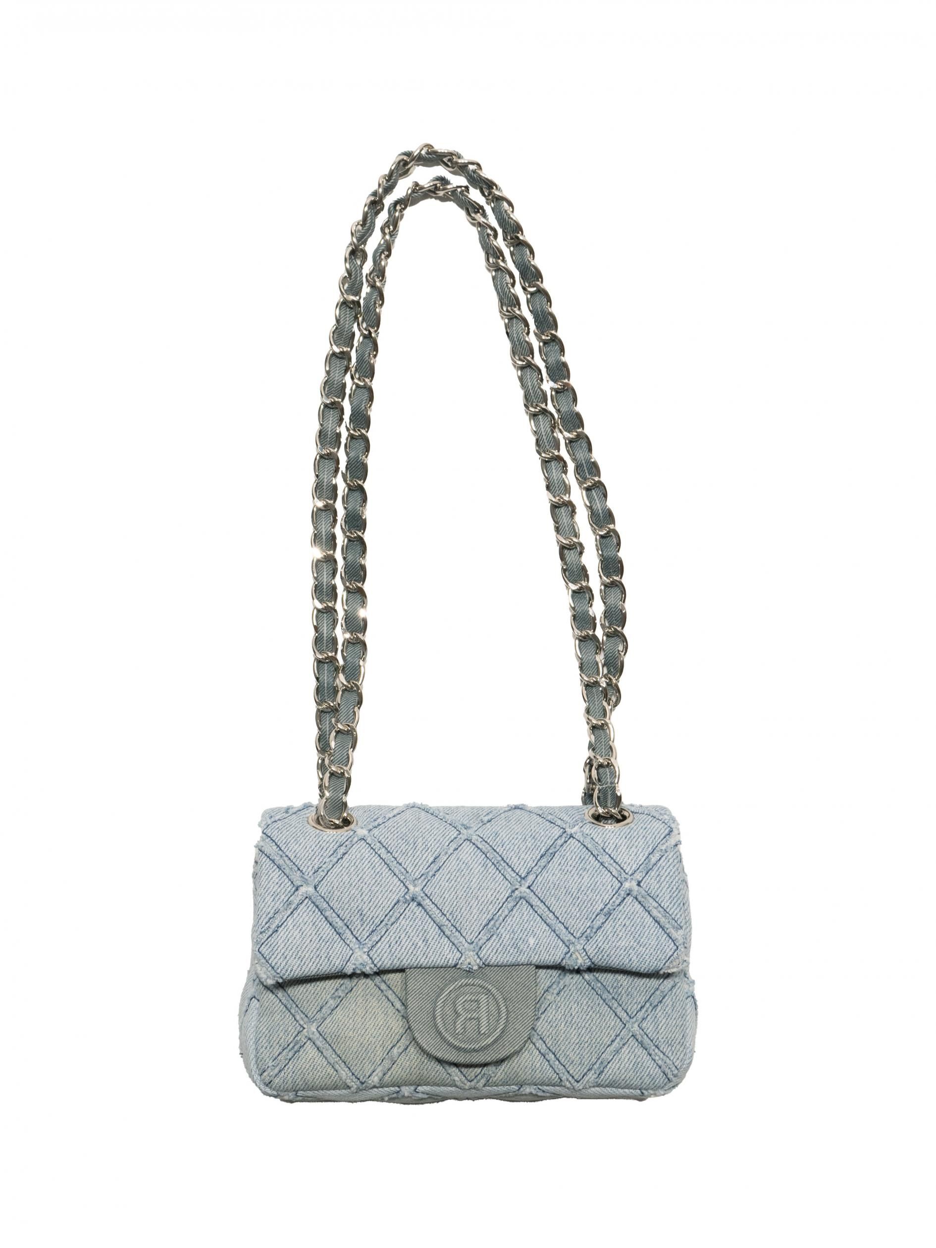 【READYMADE】RHOMBUS DENIM CHAIN BAG NANO / チェーンバッグ READYMADE】RHOMBUS DENIM CHAIN BAG NANO / チェーンバッグ