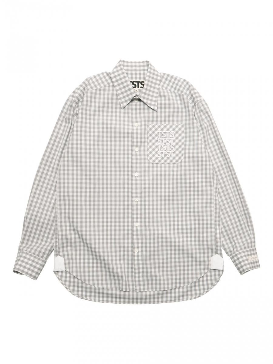 TSTS GINGHAM SHIRT / BLACK GINGHAM | GR8