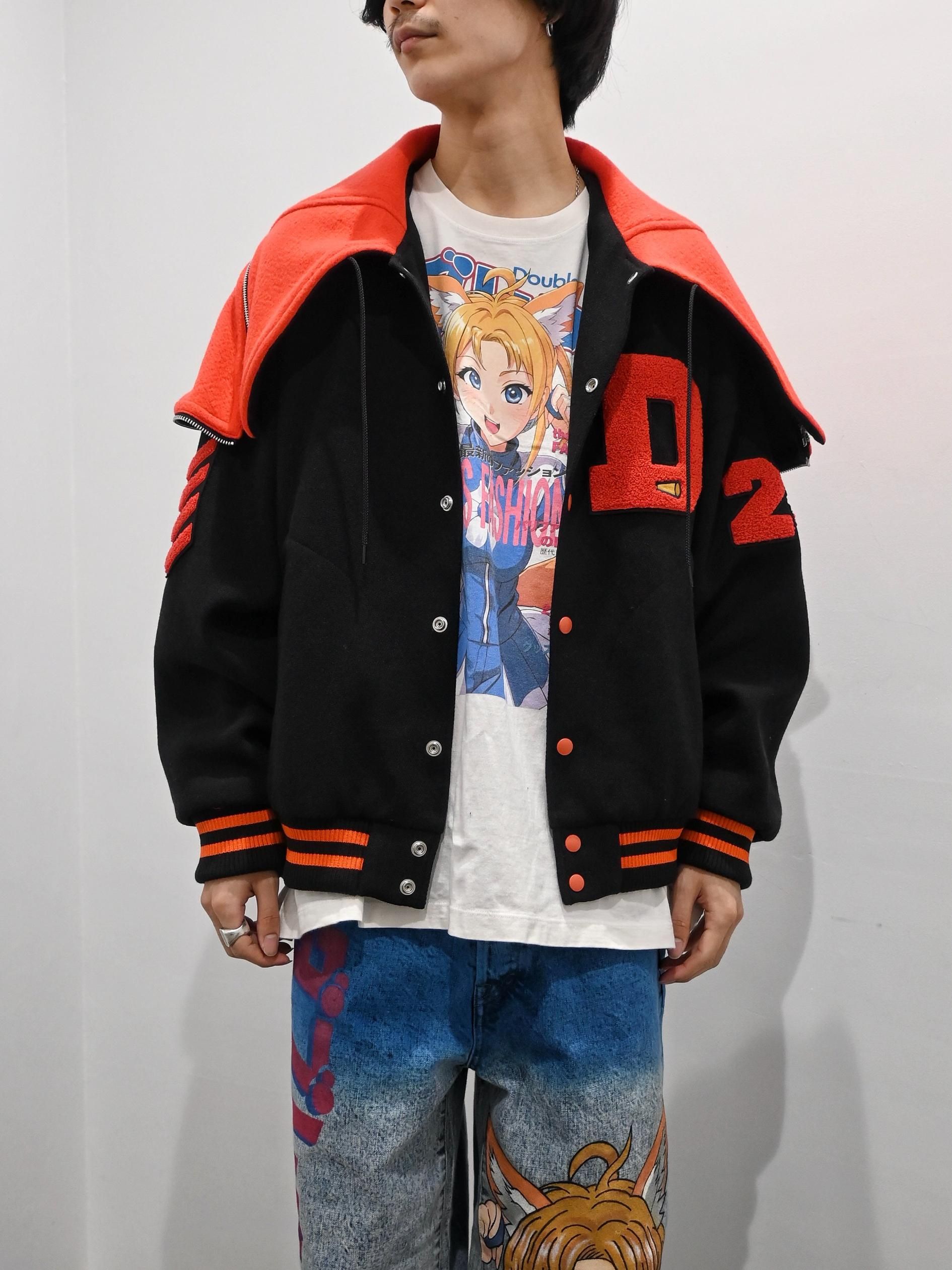 PETAL MOUTH HOOD VARSITY JACKET - Revolution Web Store