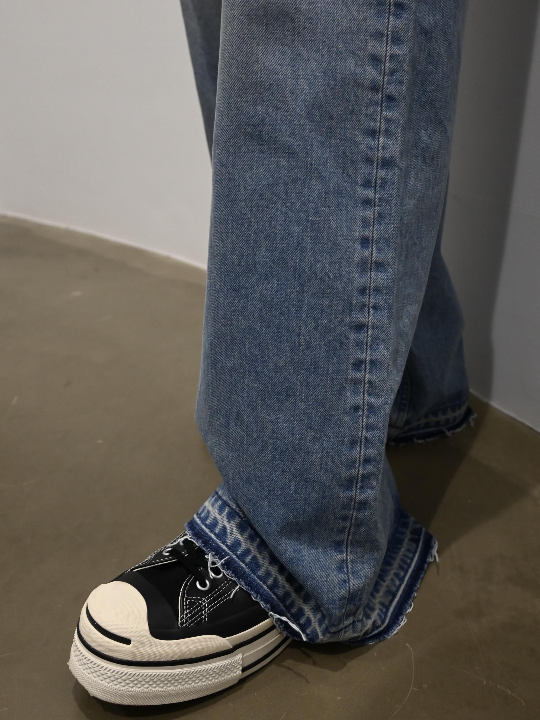 パンツ・ボトムスその他 IONSEOUL No.9608 loose pocket keyring JEANS BBU956 UPCYCLED BAGGY（その他パンツ）｜SHINYAKOZUKA（シンヤコヅカ