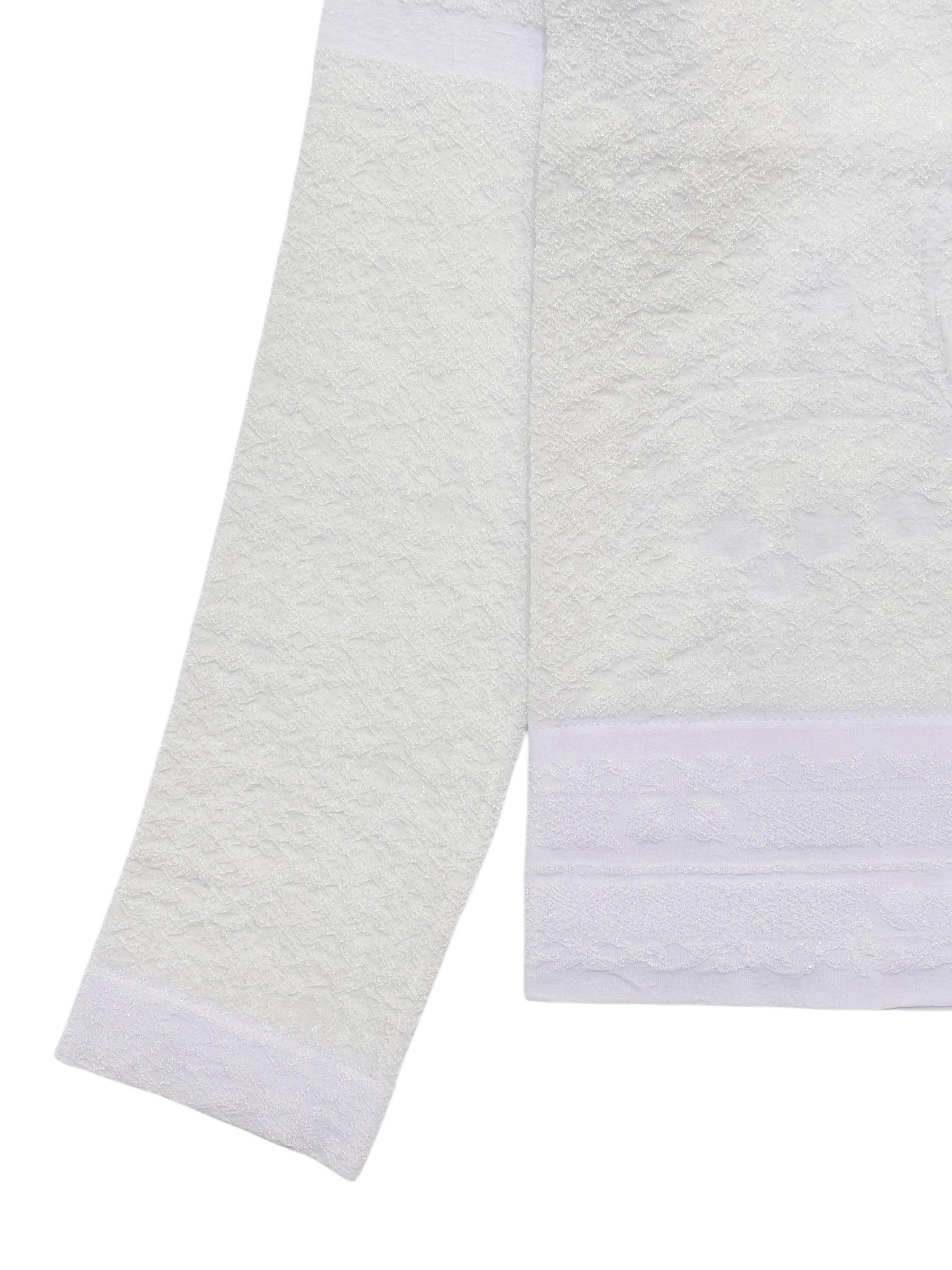 Nature Pattern Sheer Knitted High Neck Top - Revolution Web Nature Pattern Sheer Knitted High Neck Top - Revolution Web