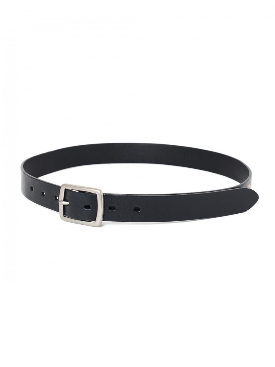 25ss CHALLENGER FIRE LEATHER BELT 黒
