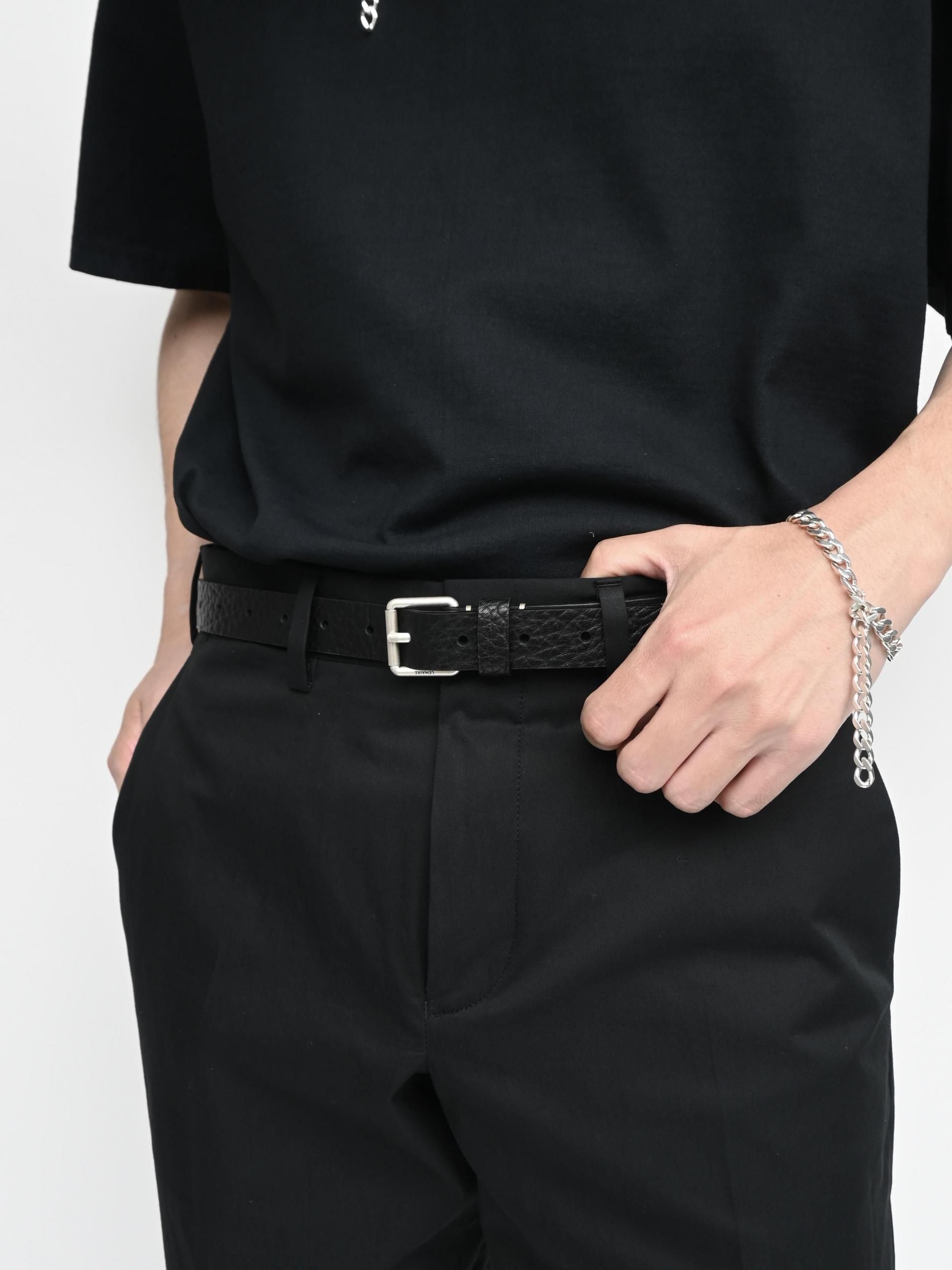 関税送料込み【LEMAIRE】REVERSED BELT 25 ベルト 2color LEMAIRE＞REVERSED BELT 25/ベルト
