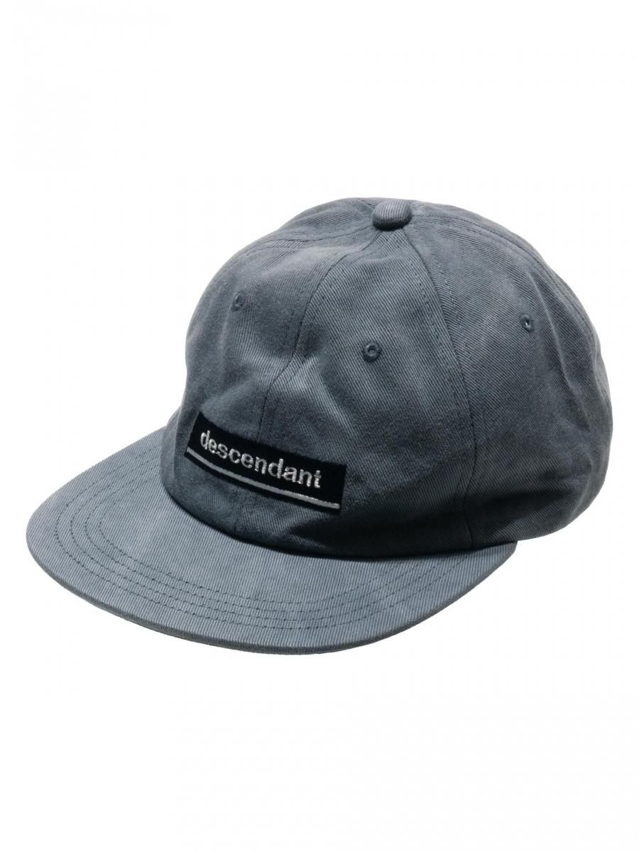 帽子 DESCENDANTcap 別注 BOUTIQUE DESCENDANT 6PANEL CAP ブラック