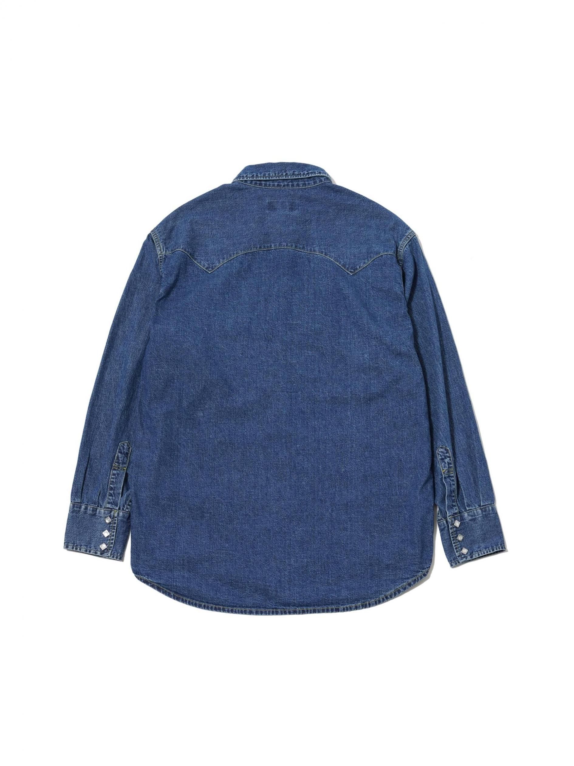 DENIM SHIRT H.WASH - Revolution Web Store DENIM SHIRT H.WASH - Revolution Web Store