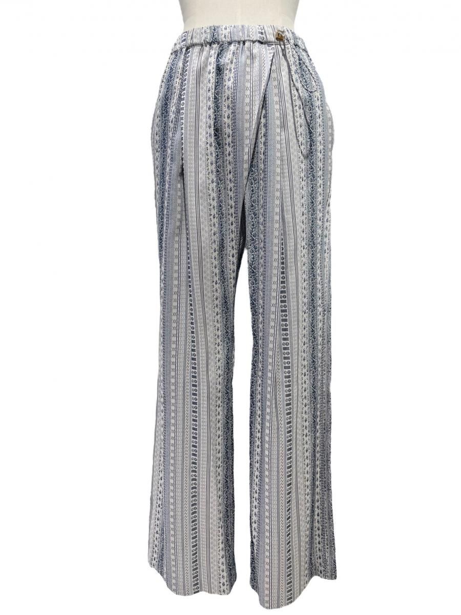 Stripe Jacquard Relaxed Trousers - Revolution Web Store Stripe Jacquard Relaxed Trousers - Revolution Web Store
