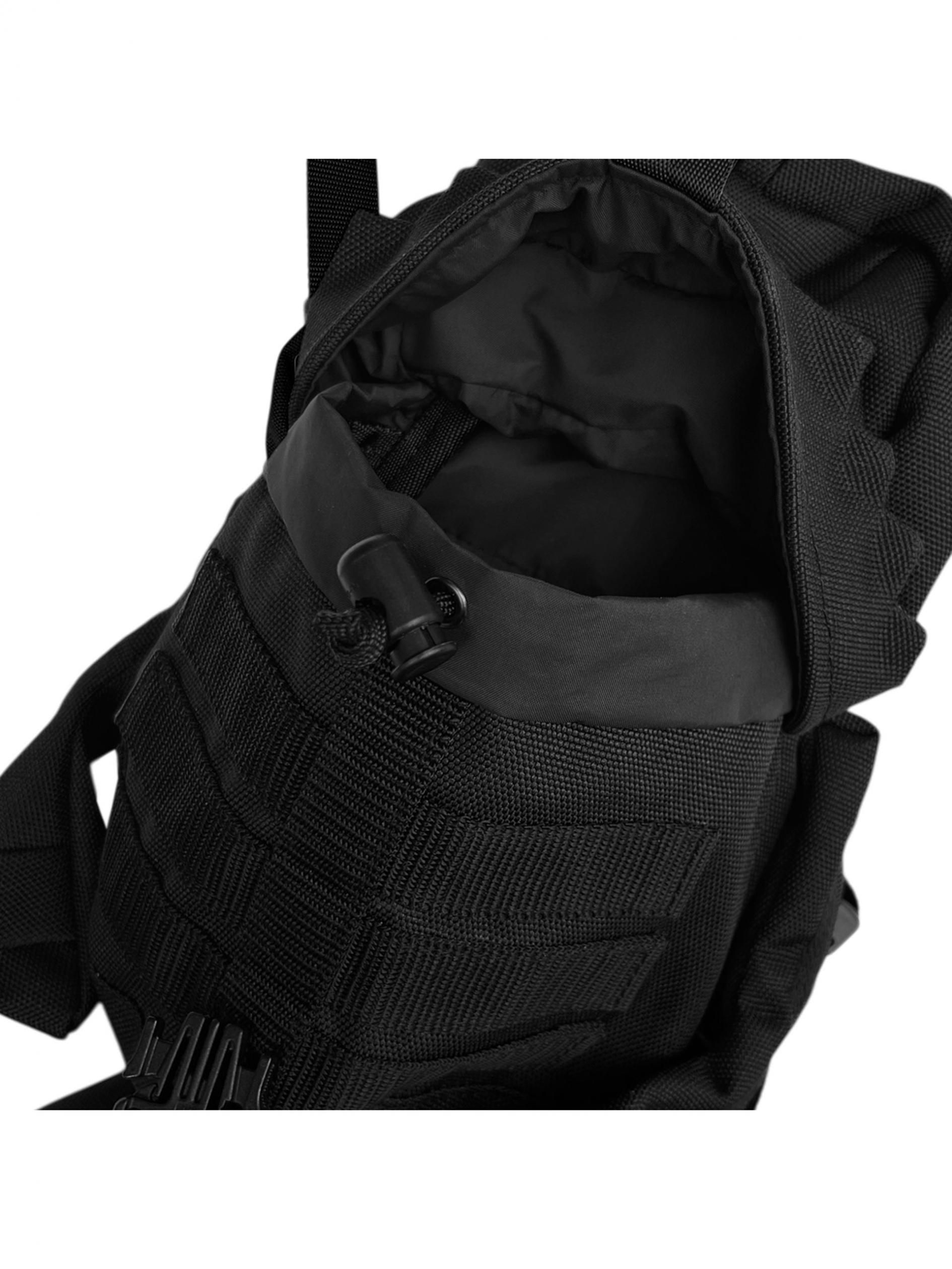 BxH SKULL-KUN Pouch BLACK/BLACK - Revolution Web Store