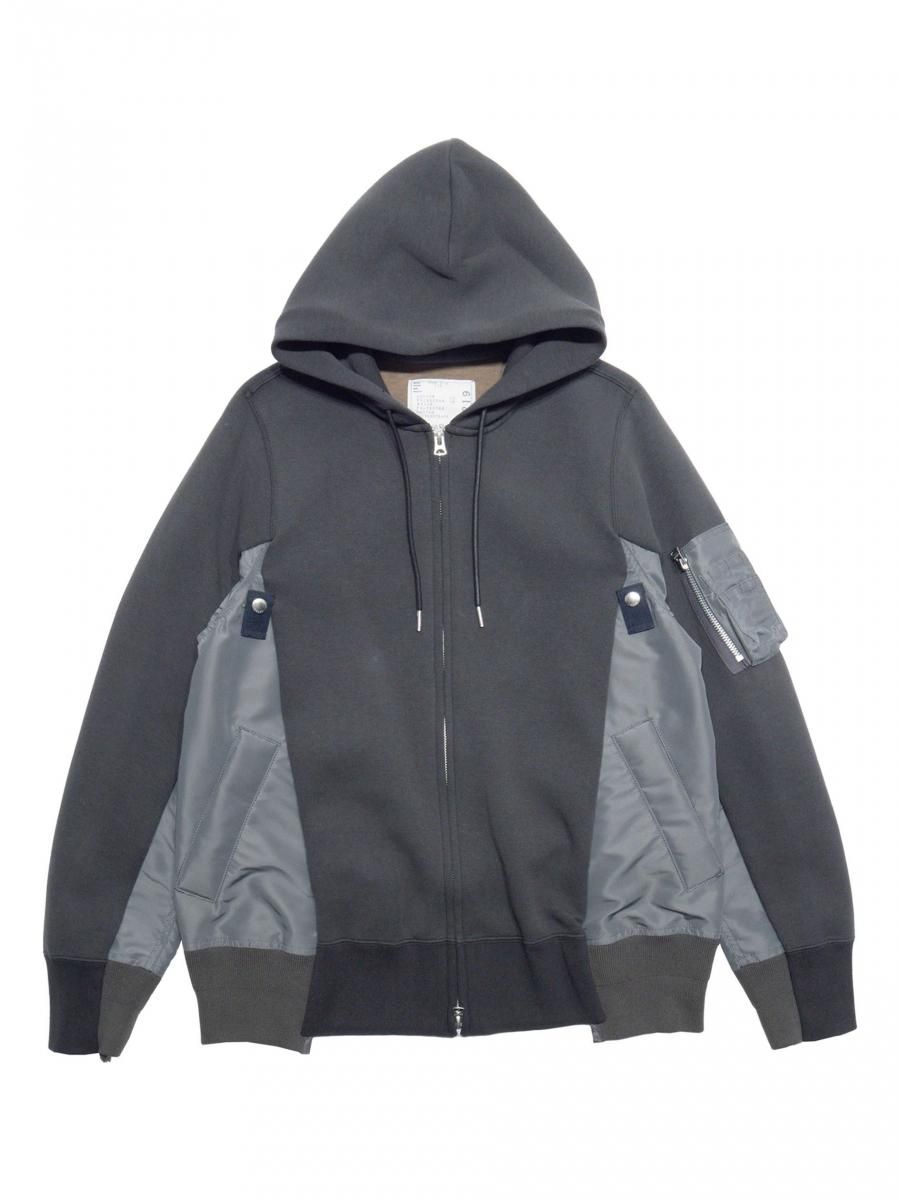 sacai s Cotton Jersey L/S T-Shirt ロンT SACAI: Men's S Cotton Jersey L/S T-Shirt (Black) | DSMG E-SHOP