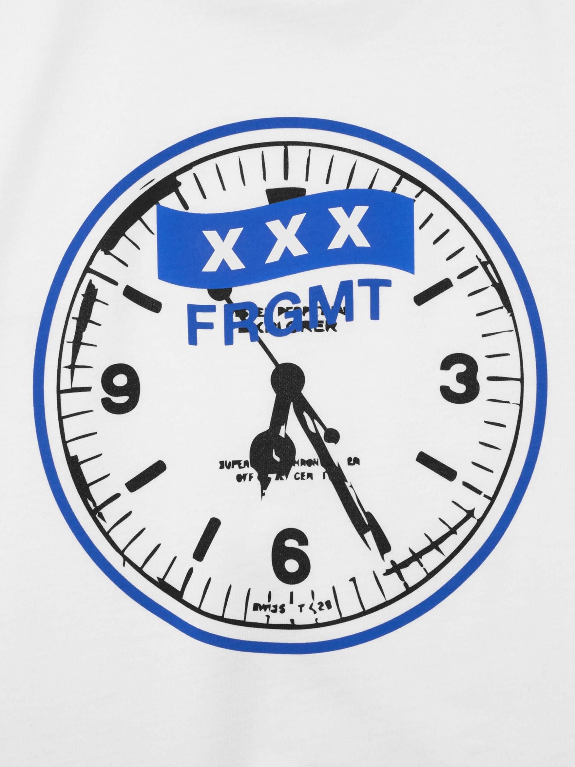 【国内買付】GOD SELECTION XXX FRAGMENT ロゴ 12周年T-SHIRT fragment design x GOD SELECTION XXX 12th ANNIVERSARY T-Shirt